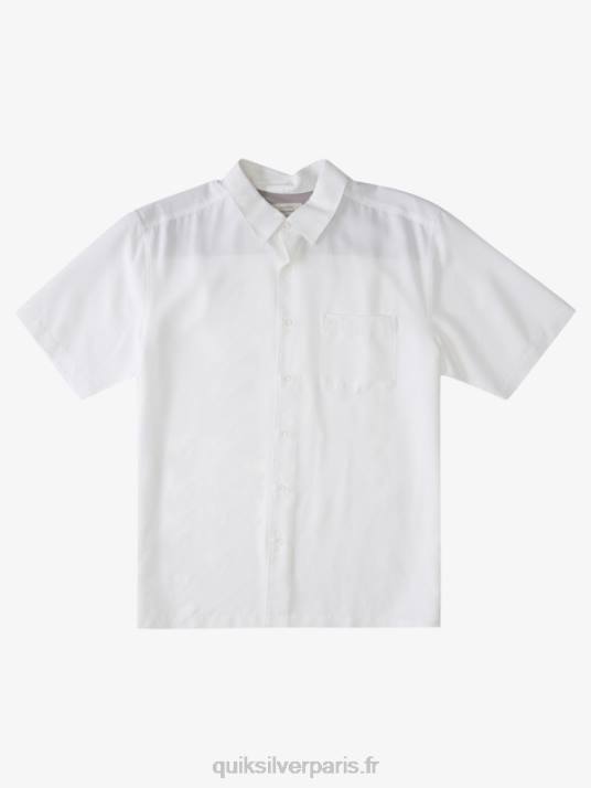 Hommes Quiksilver chemise anti-rides premium centinela waterman D6PT1300 centinelle blanche