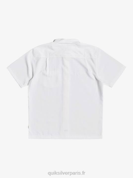 Hommes Quiksilver chemise anti-rides premium centinela waterman D6PT1300 centinelle blanche