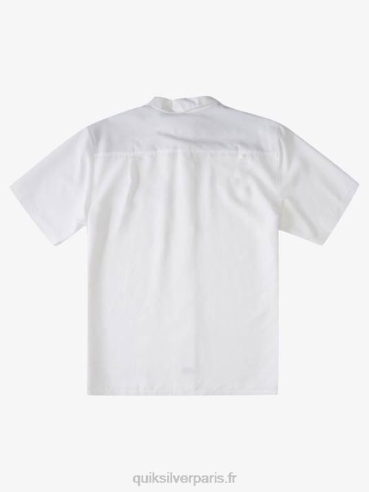 Hommes Quiksilver chemise anti-rides premium centinela waterman D6PT1300 centinelle blanche