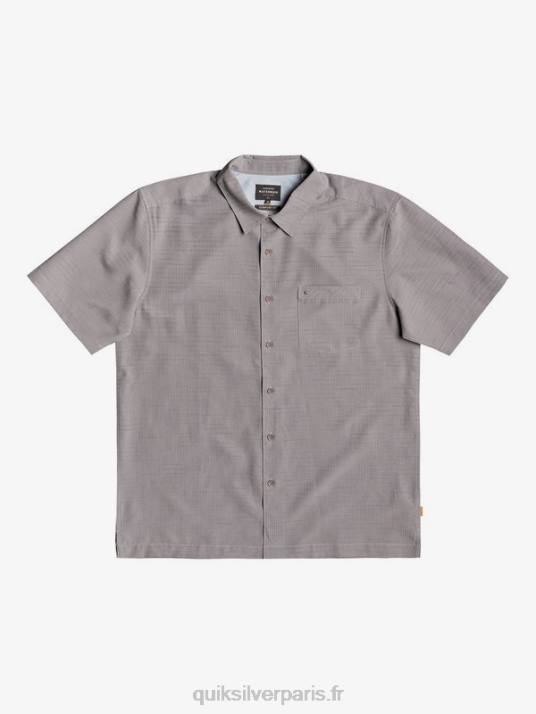 Hommes Quiksilver chemise anti-rides premium centinela waterman D6PT1301 centinelle gris silex