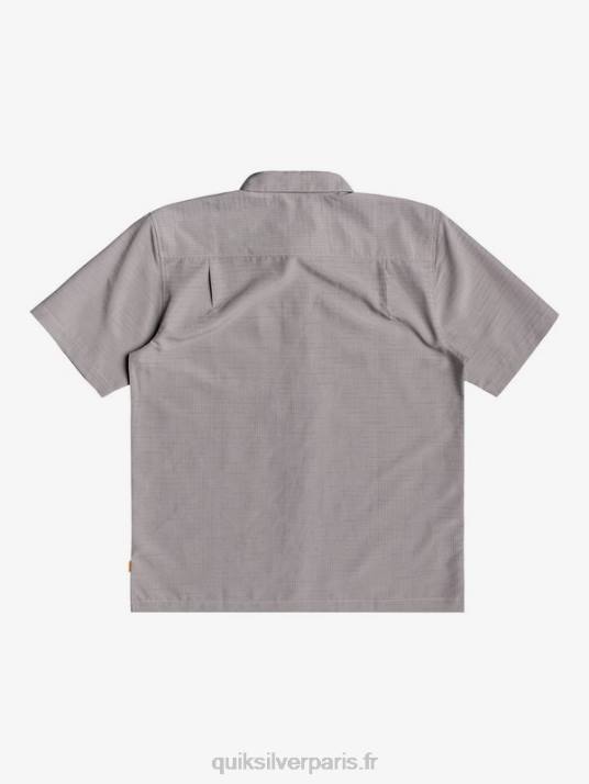 Hommes Quiksilver chemise anti-rides premium centinela waterman D6PT1301 centinelle gris silex