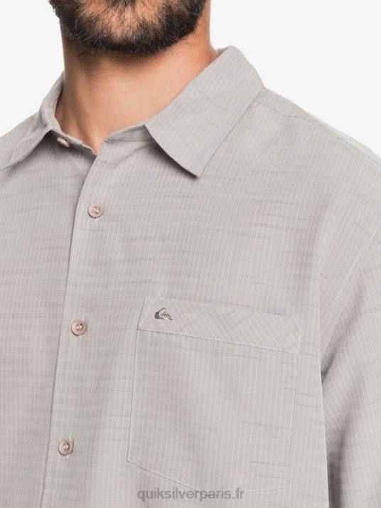 Hommes Quiksilver chemise anti-rides premium centinela waterman D6PT1301 centinelle gris silex