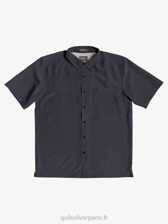 Hommes Quiksilver chemise anti-rides premium centinela waterman D6PT1303 centinelle noire