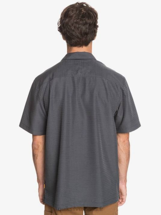 Hommes Quiksilver chemise anti-rides premium centinela waterman D6PT1303 centinelle noire