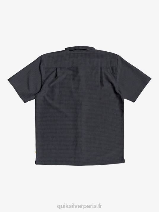 Hommes Quiksilver chemise anti-rides premium centinela waterman D6PT1303 centinelle noire