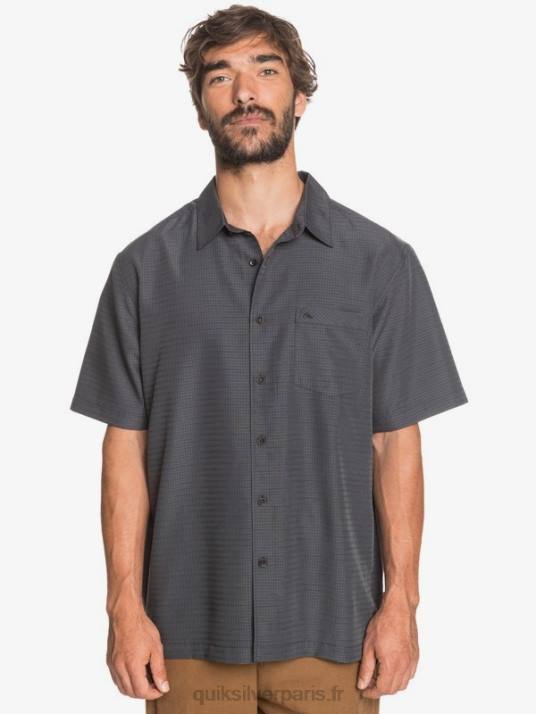 Hommes Quiksilver chemise anti-rides premium centinela waterman D6PT1303 centinelle noire