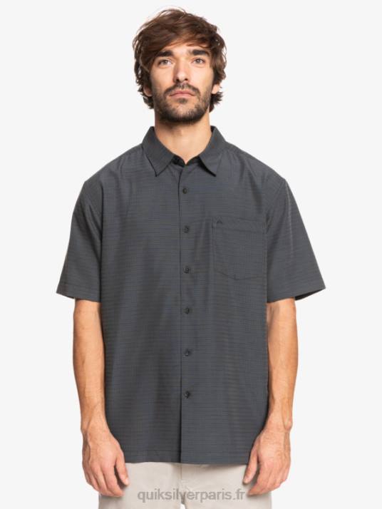 Hommes Quiksilver chemise anti-rides premium centinela waterman D6PT1303 centinelle noire