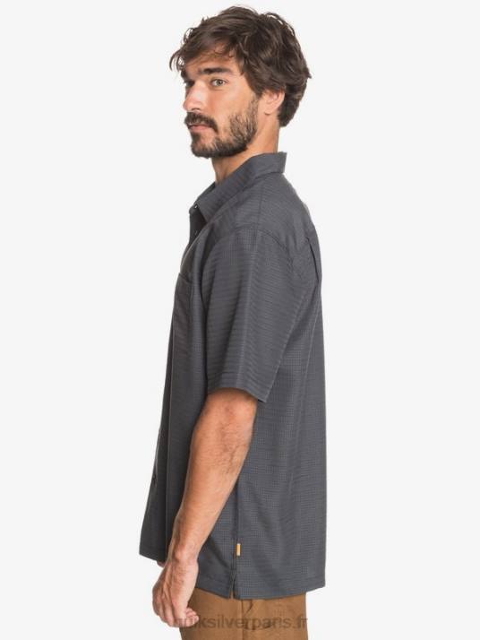 Hommes Quiksilver chemise anti-rides premium centinela waterman D6PT1303 centinelle noire