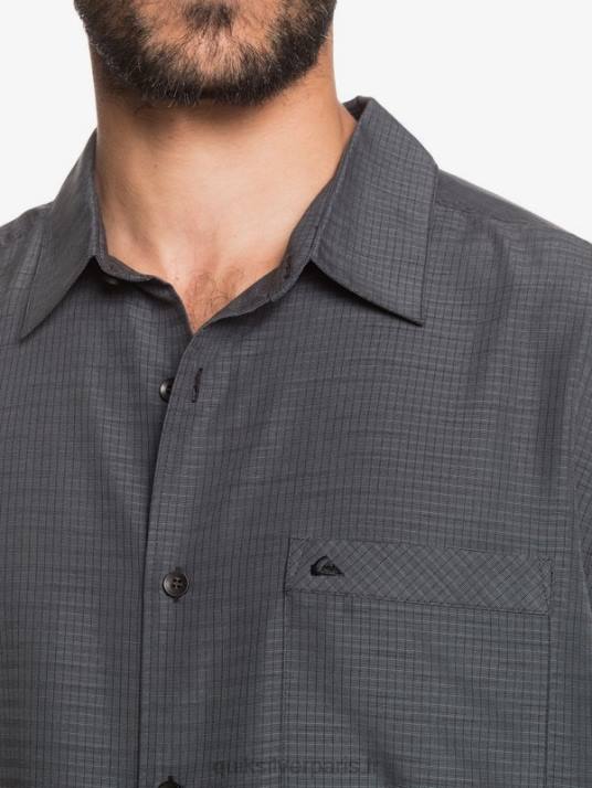 Hommes Quiksilver chemise anti-rides premium centinela waterman D6PT1303 centinelle noire