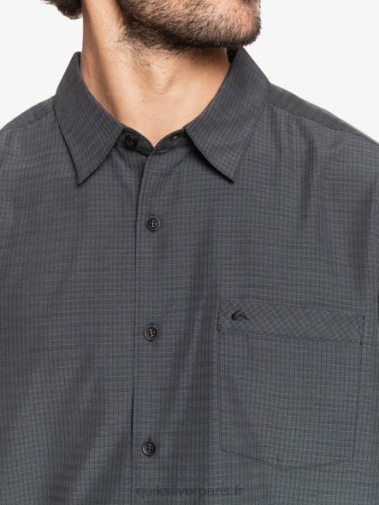 Hommes Quiksilver chemise anti-rides premium centinela waterman D6PT1303 centinelle noire