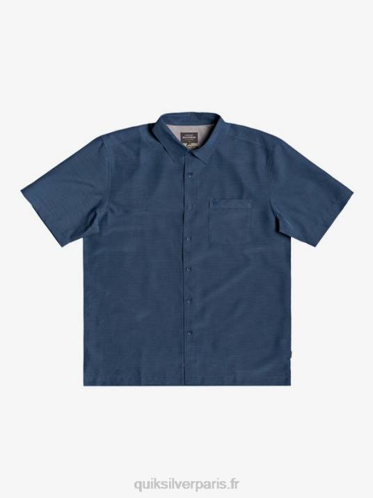 Hommes Quiksilver chemise anti-rides premium centinela waterman D6PT1304 centinelle marine de minuit