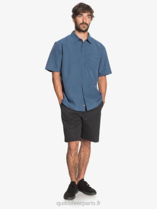 Hommes Quiksilver chemise anti-rides premium centinela waterman D6PT1304 centinelle marine de minuit