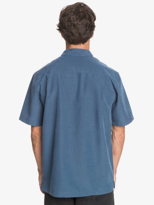 Hommes Quiksilver chemise anti-rides premium centinela waterman D6PT1304 centinelle marine de minuit