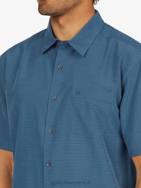 Hommes Quiksilver chemise anti-rides premium centinela waterman D6PT1304 centinelle marine de minuit