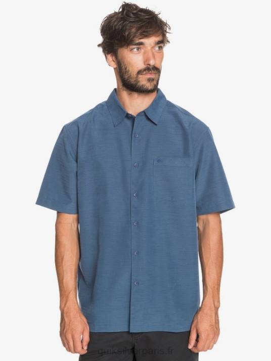 Hommes Quiksilver chemise anti-rides premium centinela waterman D6PT1304 centinelle marine de minuit