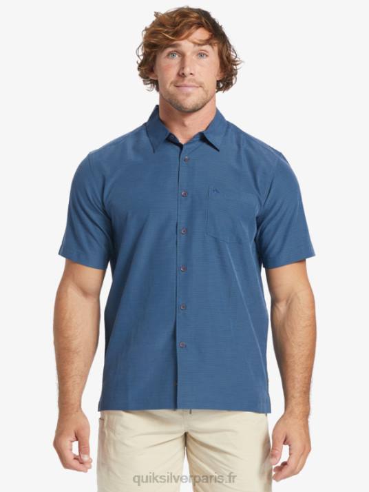 Hommes Quiksilver chemise anti-rides premium centinela waterman D6PT1304 centinelle marine de minuit