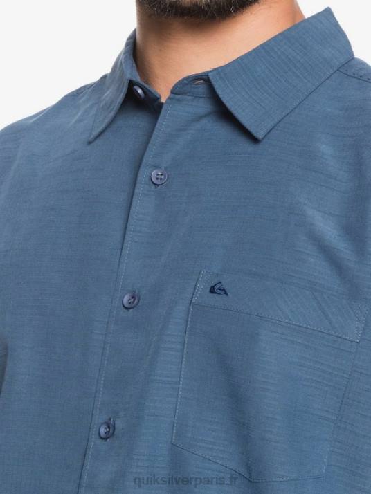 Hommes Quiksilver chemise anti-rides premium centinela waterman D6PT1304 centinelle marine de minuit