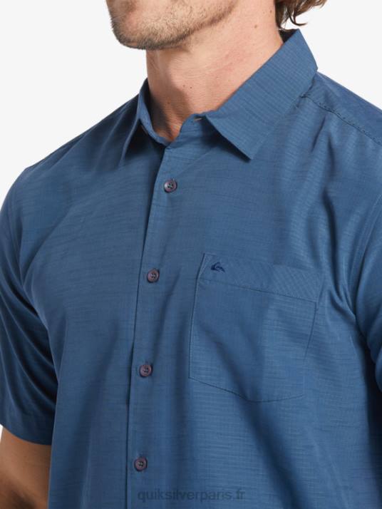 Hommes Quiksilver chemise anti-rides premium centinela waterman D6PT1304 centinelle marine de minuit