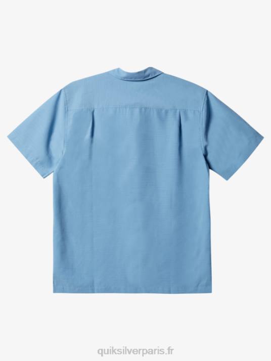 Hommes Quiksilver chemise anti-rides premium centinela waterman D6PT1305 centinelle bleu crépuscule