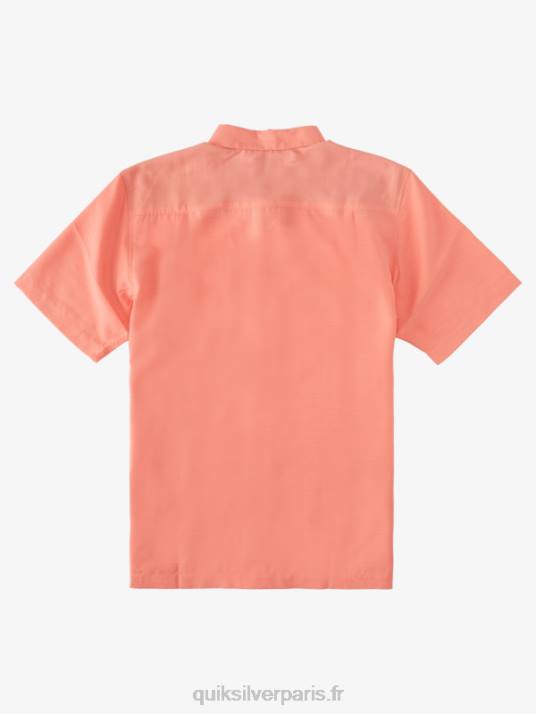 Hommes Quiksilver chemise anti-rides premium centinela waterman D6PT1307 centinelle rose pêche