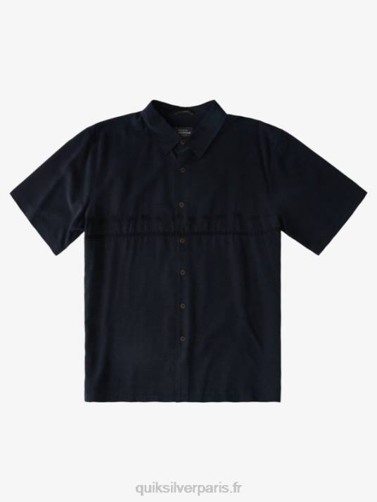 Hommes Quiksilver chemise anti-rides premium waterman tahiti palms D6PT868 noir