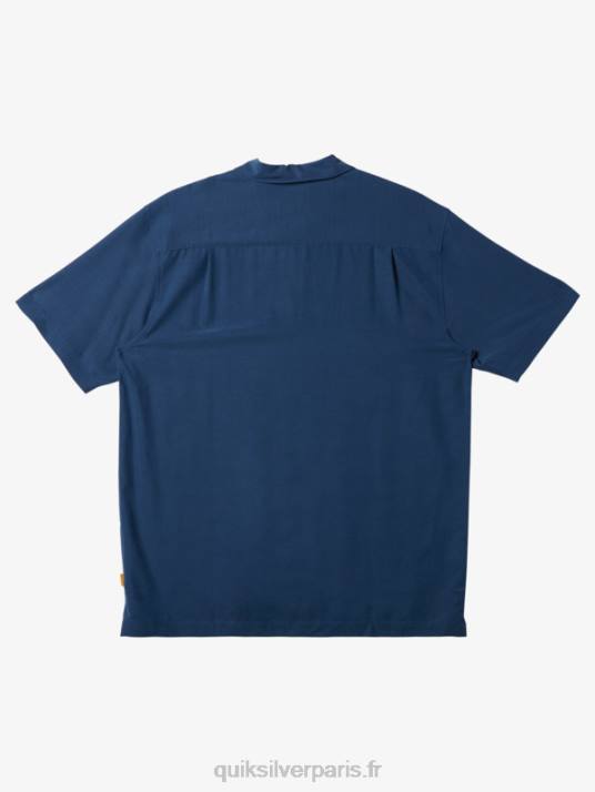 Hommes Quiksilver chemise anti-rides premium waterman tahiti palms D6PT872 enseigne bleue