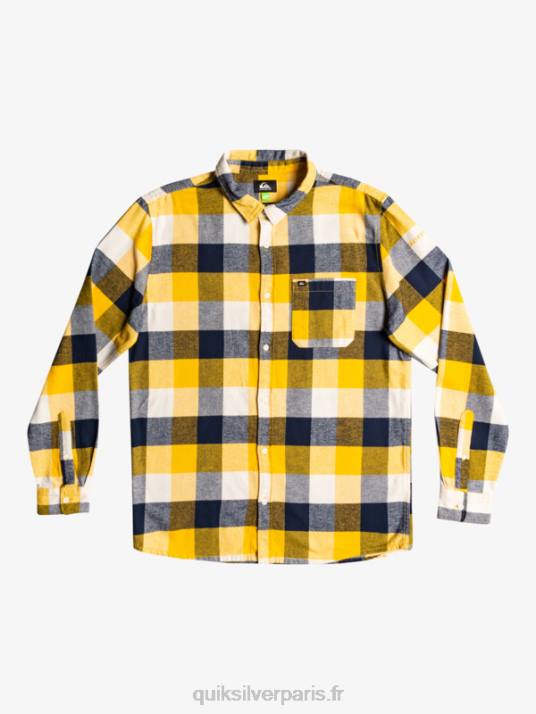 Hommes Quiksilver chemise en flanelle à manches longues motherfly D6PT1575 Mouche du bouleau 223