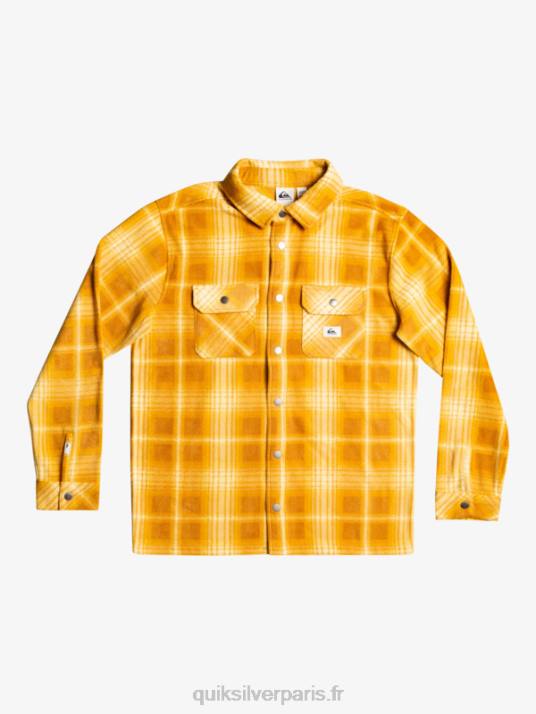 Hommes Quiksilver chemise en flanelle à manches longues surf days D6PT1555 shadowplaid cassonade