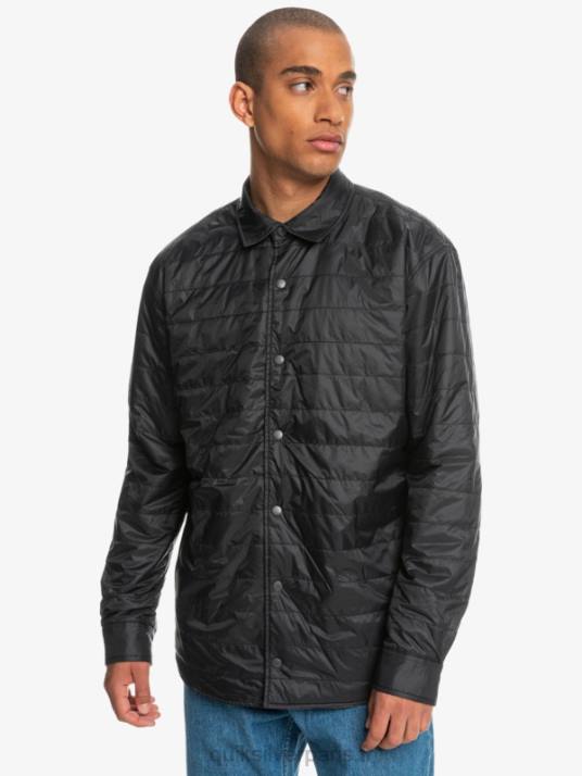 Hommes Quiksilver chemise en flanelle réversible isolée Free Climb D6PT1703 montée sans fantôme