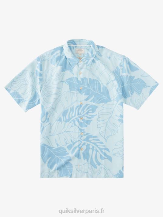Hommes Quiksilver chemise hawaïenne waterman sous verrière D6PT866 aquatique sous canopée