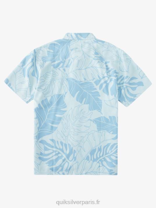 Hommes Quiksilver chemise hawaïenne waterman sous verrière D6PT866 aquatique sous canopée