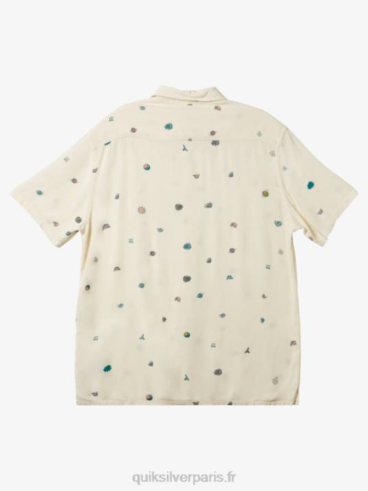 Hommes Quiksilver chemise à manches courtes D6PT1226 marque de bouleau