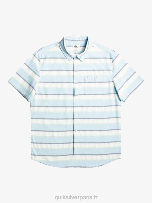 Hommes Quiksilver chemise à manches courtes cali sunrise D6PT1206 blanc cali lever du soleil 231