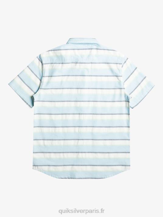 Hommes Quiksilver chemise à manches courtes cali sunrise D6PT1206 blanc cali lever du soleil 231