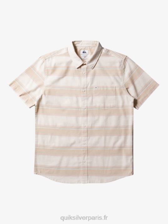 Hommes Quiksilver chemise à manches courtes cali sunrise D6PT445 bouleau cali str