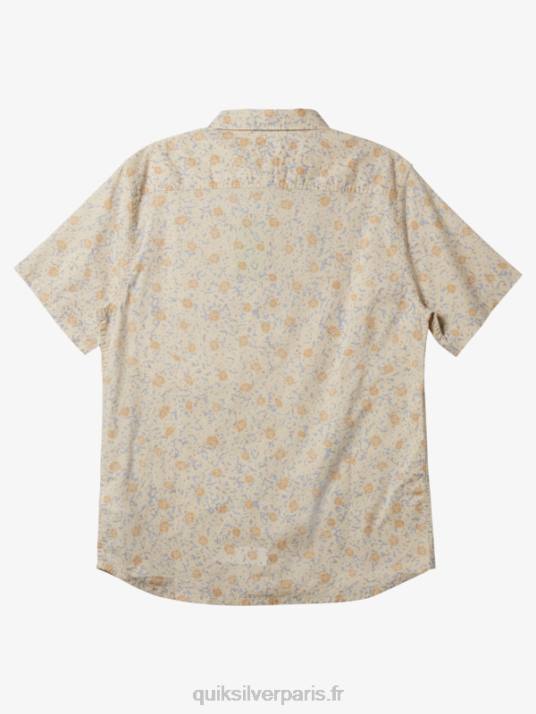 Hommes Quiksilver chemise à manches courtes moelleux fuzz D6PT1232 fuzz moelleux de bouleau