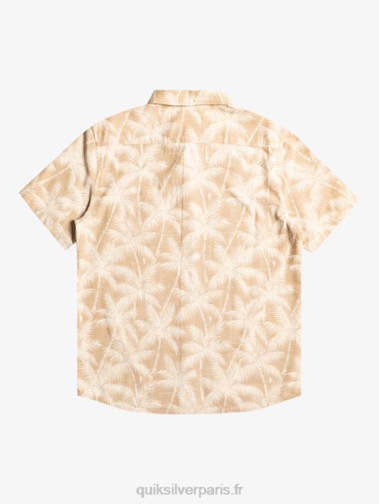 Hommes Quiksilver chemise à manches courtes moment éphémère D6PT994 plage moment fugace