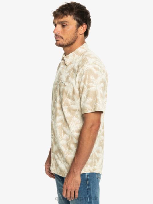 Hommes Quiksilver chemise à manches courtes moment éphémère D6PT994 plage moment fugace