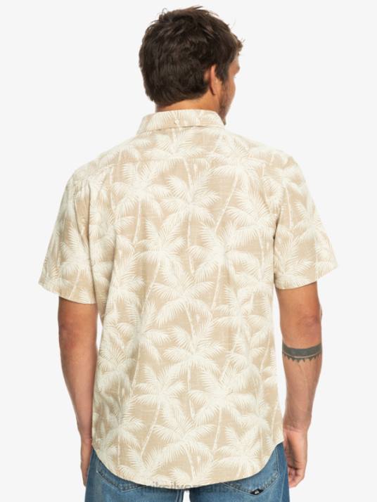 Hommes Quiksilver chemise à manches courtes moment éphémère D6PT994 plage moment fugace