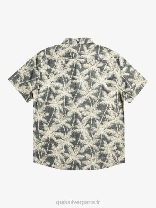 Hommes Quiksilver chemise à manches courtes moment éphémère D6PT995 moment fugace de la marine