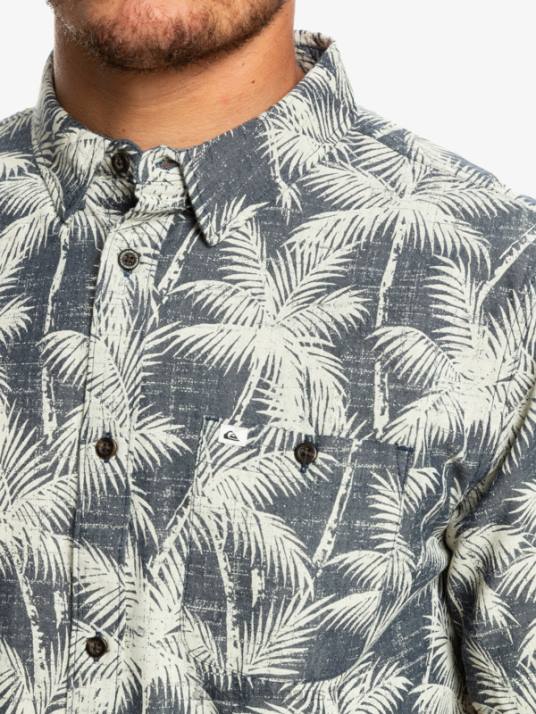 Hommes Quiksilver chemise à manches courtes moment éphémère D6PT995 moment fugace de la marine