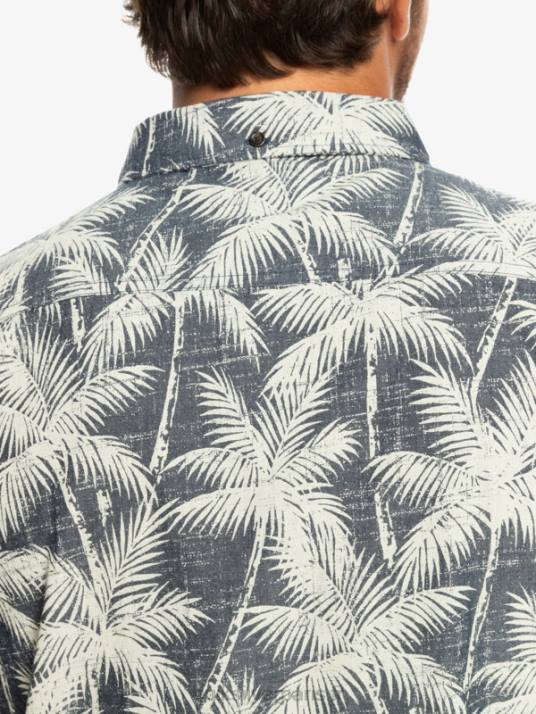 Hommes Quiksilver chemise à manches courtes moment éphémère D6PT995 moment fugace de la marine
