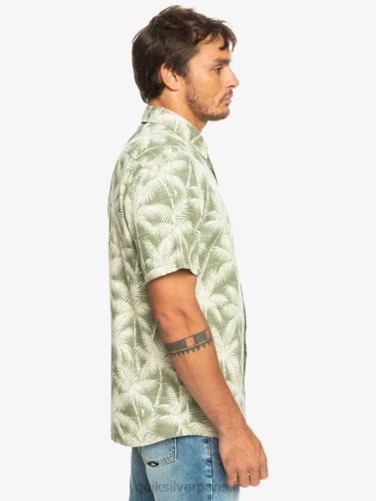 Hommes Quiksilver chemise à manches courtes moment éphémère D6PT996 moment fugace à quatre feuilles
