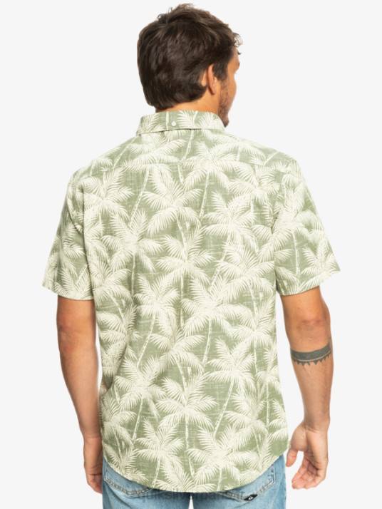 Hommes Quiksilver chemise à manches courtes moment éphémère D6PT996 moment fugace à quatre feuilles