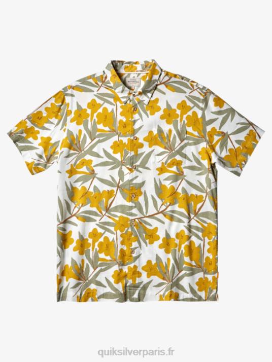 Hommes Quiksilver chemise à manches courtes waterman around bush D6PT472 thé en ville