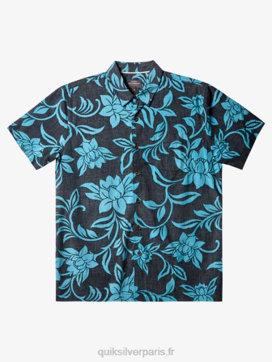 Hommes Quiksilver chemise à manches courtes waterman chaque week-end D6PT287 noir tous les week-ends w