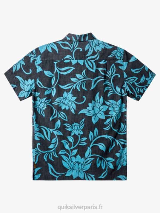 Hommes Quiksilver chemise à manches courtes waterman chaque week-end D6PT287 noir tous les week-ends w