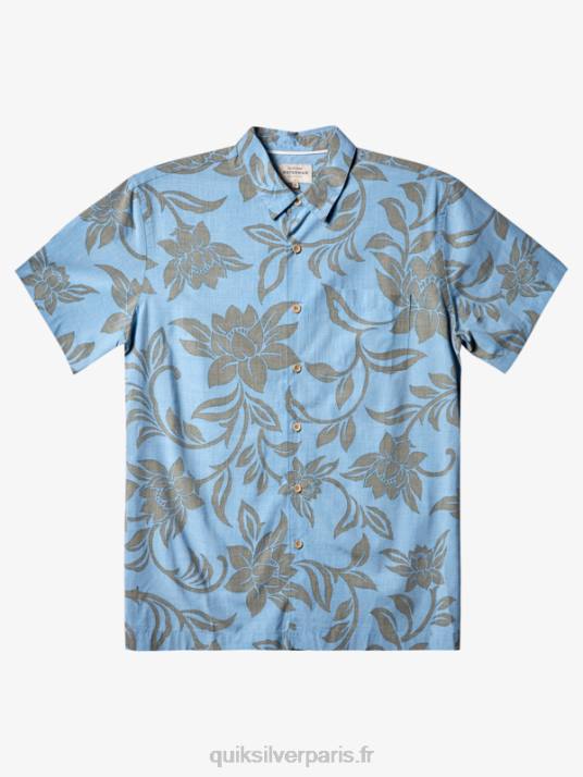 Hommes Quiksilver chemise à manches courtes waterman chaque week-end D6PT289 bleu crépuscule tous les week-ends w