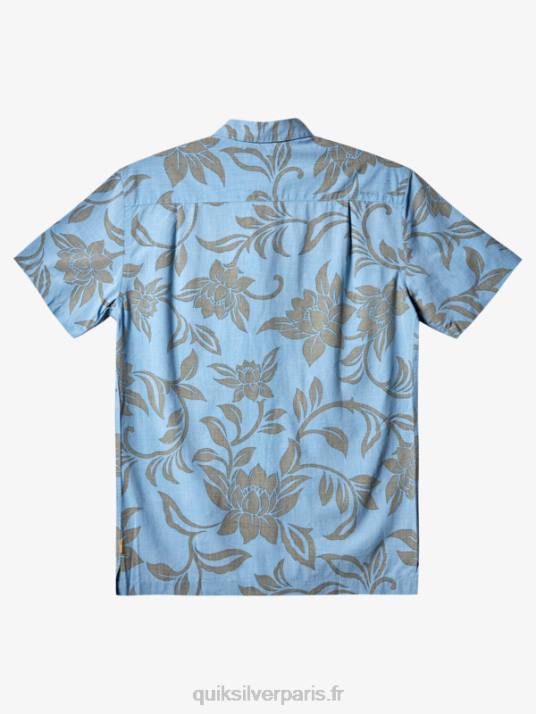 Hommes Quiksilver chemise à manches courtes waterman chaque week-end D6PT289 bleu crépuscule tous les week-ends w