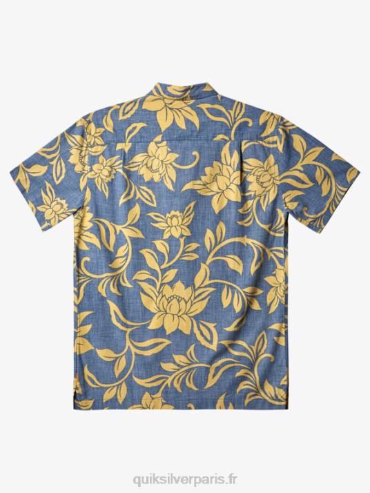 Hommes Quiksilver chemise à manches courtes waterman chaque week-end D6PT290 enseigne bleue tous les week-ends w